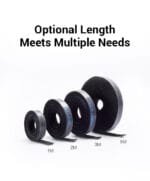 Vention 5M Cable Ties Hook and Loop Roll KAABJ