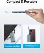 Vention 7-in-1 USB-C Docking Station 4K HDMI 100W PD 3x USB 3.0 (TOJHB) TOJHB