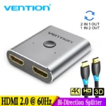 Vention AKOB0 2-Port HDMI Bi-Directional 4K Switcher AKOB0