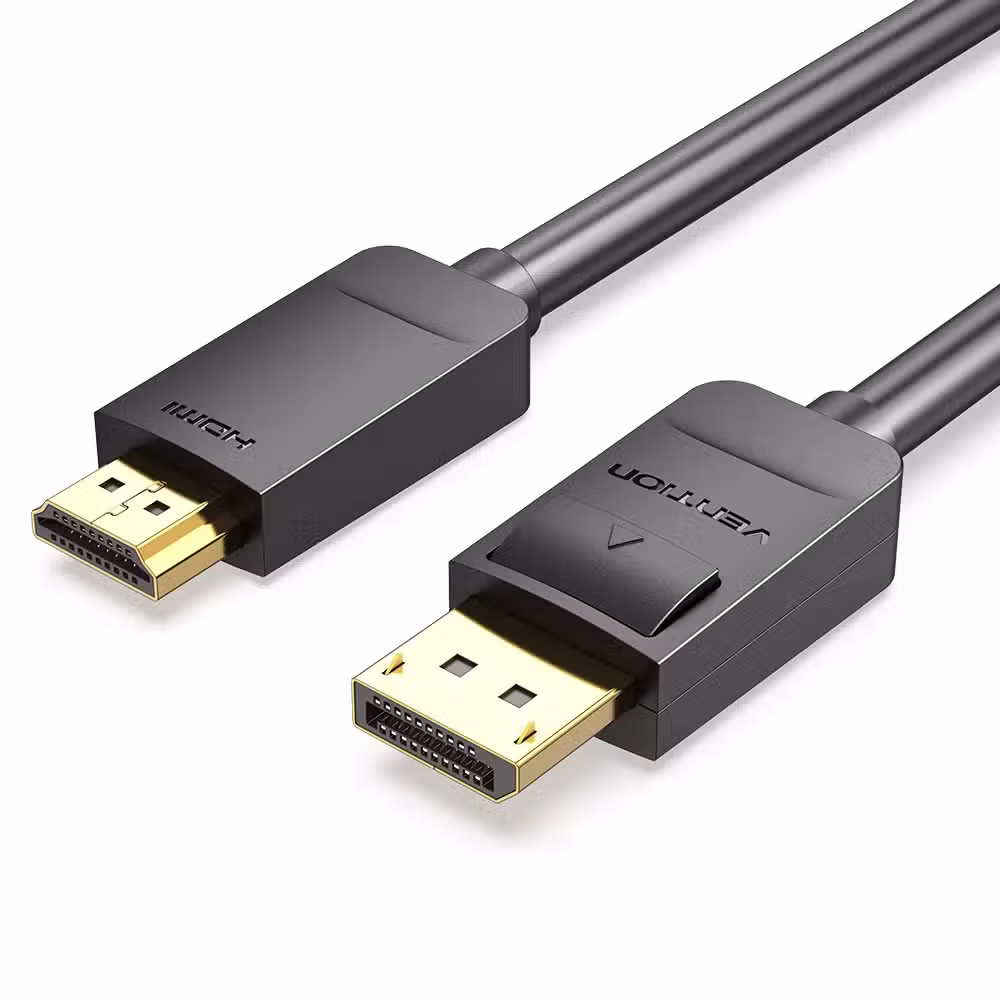 Vention HADBH DP to HDMI Cable 2M 4K 30Hz Black