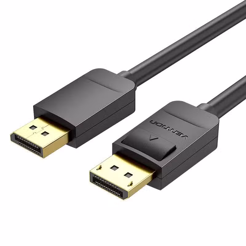 Vention DisplayPort 1.2 Cable 1.5M 4K@60Hz Black