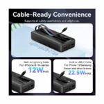 Vention FHPB0 20000mAh Power Bank 22.5W Built-in Cables FHPB0