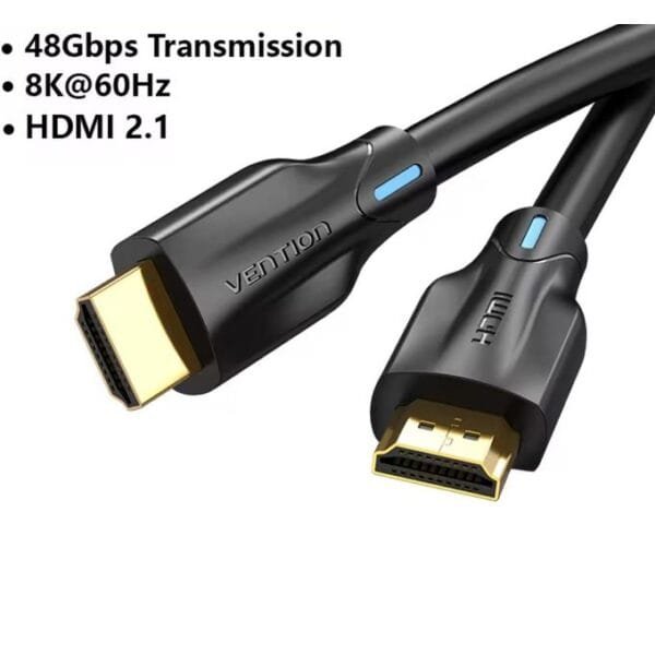 Vention HDMI 2.1 Cable 8K 60Hz 48Gbps Zinc Alloy Shell