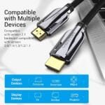 Vention HDMI 2.1 Cable 8K 60Hz 48Gbps Zinc Alloy Shell Vention-1ff80478a262