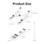 Vention KDNW0 Portable Adjustable Laptop Stand White KDNW0