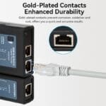 Vention KEFB0 Network Cable Tester RJ45 RJ11 KEFB0