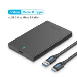 Vention KPBB0 2.5" SATA to USB 3.1 Gen 2 Type-C Hard Drive Enclosure KPBB0