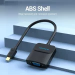 Vention HBDBB Mini DisplayPort to VGA Converter, 1080p, 0.15m