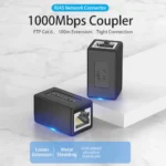 Vention RJ45 Cat6 Shielded Inline Coupler Female to Female Vention-92fb59e4b6a2