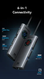 Vention TFHHB USB-C Docking Station 4K HDMI RJ45 PD 100W TFHHB