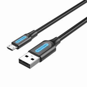 Vention USB 2.0 to Micro-B 3A Cable 2M Black