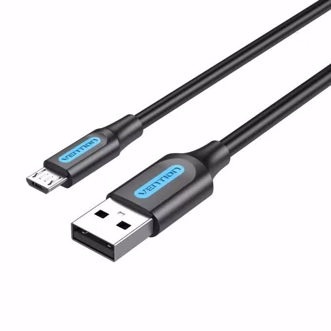Vention USB 2.0 to Micro-B 3A Cable 2M Black