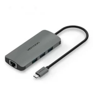 Vention CHNBB 3-Port USB 3.0 Hub with Gigabit Ethernet Adapter