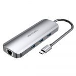 Vention TFHHB USB-C Docking Station 4K HDMI RJ45 PD 100W