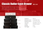 X-POS BC-410 Cash Drawer 5-Note 8-Coin RJ11 24V X-POS Terminals, & Printers-f0be1c4d0afa