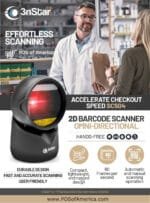 X-POS XP-5000 2D CMOS Omni-directional Barcode Scanner X-POS Scanners-9275eabc388c