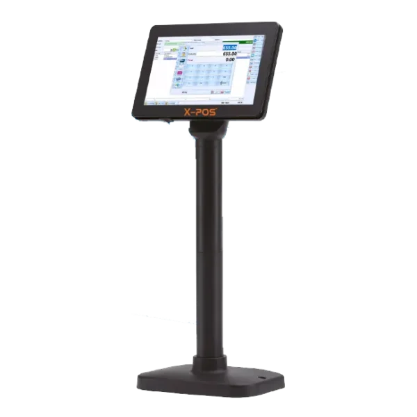 X-POS EC-700 7-Inch TFT-LCD USB/VGA Customer Display