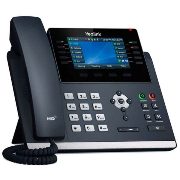 Yealink SIP-T46U IP Phone, 16 SIP Accounts, Dual USB Ports