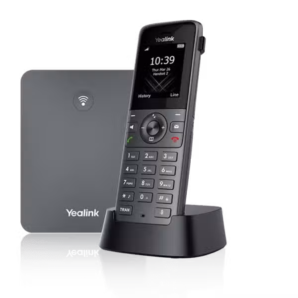 Yealink W73P DECT IP Phone System, 10 Handsets, 20 Concurrent Calls