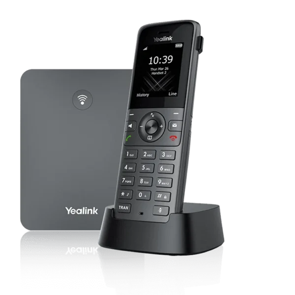 Yealink W73P DECT IP Phone System, 10 Handsets, 20 Concurrent Calls