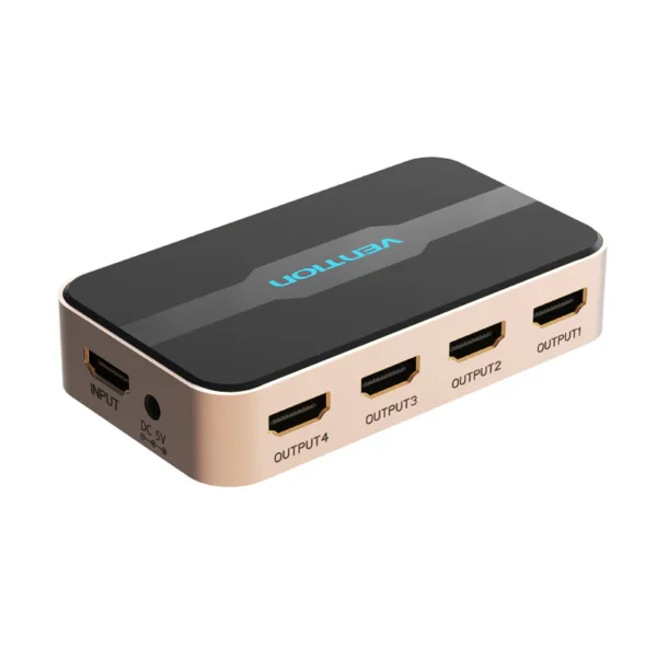Vention ACCG0 1x4 HDMI Splitter, 4K UHD, 3D Support