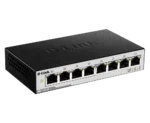 D-Link DGS-1100-08P 8-Port Gigabit PoE Smart Managed Switch