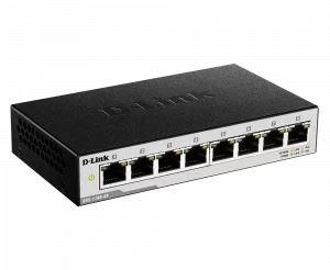 D-Link DGS-1100-08P 8-Port Gigabit PoE Smart Managed Switch