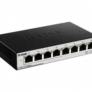 D-Link DGS-1100-08P 8-Port Gigabit PoE Smart Managed Switch