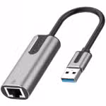 Vention USB Gigabit Adapter, USB 3.0 to RJ45, 1000Mbps, Aluminum Alloy