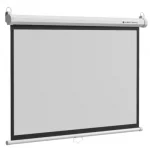 Lightwave MPS-240M Manual Projector Screen 240x240cm 1:1 Aspect Ratio