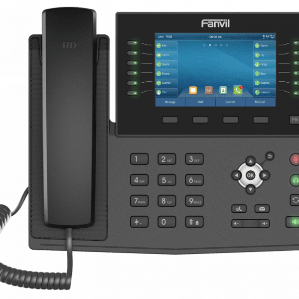 Fanvil X7C Enterprise IP Phone 20 SIP Lines 5" Display - X7C