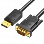 Vention DP to VGA Cable 1.5M 1080p Black