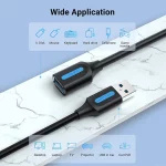 Vention USB Extension Cable Male to Female 1.5m USB 3.0 5Gbps - Image 3