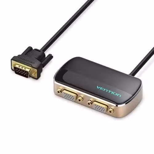 Vention VGA 3+6 Male to Male Cable 3M with Ferrite Cores
