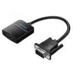 Vention VGA to HDMI Converter with Audio and Micro USB Power 0.15M