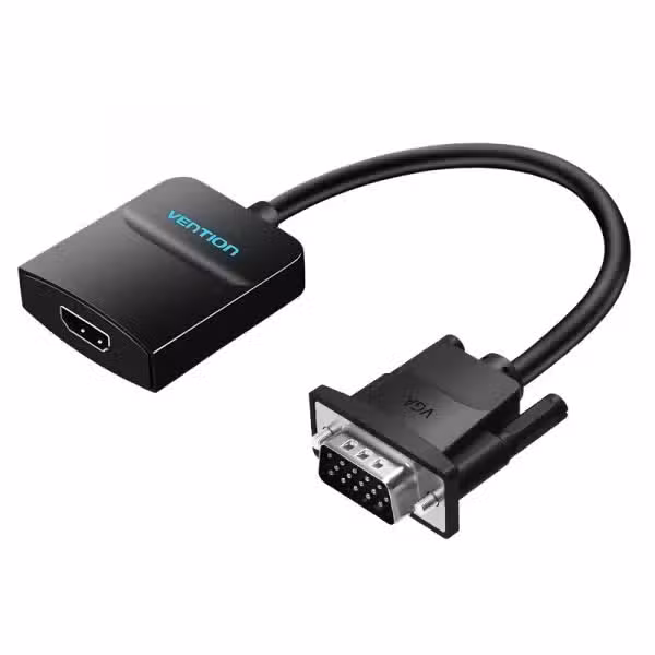 Vention VGA to HDMI Converter with Audio and Micro USB Power 0.15M