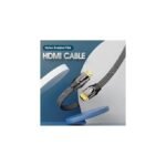 Vention 4K Flat HDMI Cable 2M Nylon Braided Zinc Alloy - Image 2