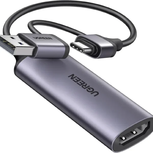 Ugreen CM716 HDMI to USB-A/USB-C Video Capture Card 4K 1080p