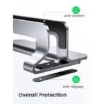 Ugreen LP258 Vertical Laptop Stand Aluminum Adjustable Width - Image 3