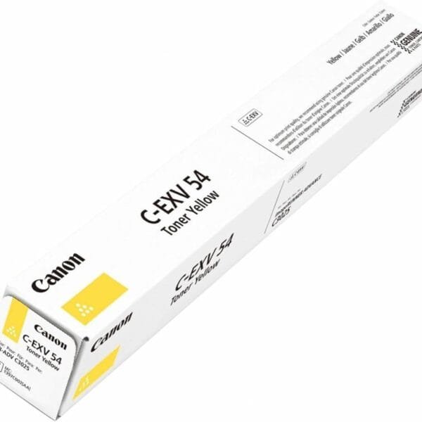 Canon C-EXV54 Yellow Toner Cartridge 8,500 Page Yield
