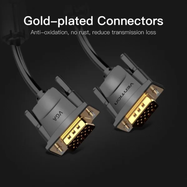 Vention DADBL VGA (3+9) Male to Male Cable 10M