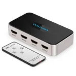 Vention 3 In 1 Out HDMI Switcher 4K Metal Shell- AFFH0