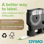 Brother Dymo LabelManager 260P Portable Label Maker, Rechargeable Li-ion, D1 Tapes Dymo 260