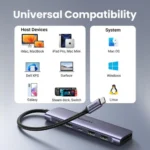 Ugreen CM195 7-in-1 USB-C Hub 4K HDMI 100W PD - Image 2