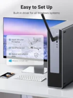 Ugreen AC650 Dual Band 6dBi High Gain Wireless Adapter - Image 3