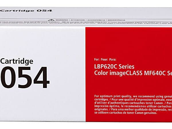 Canon 054 Cyan Toner Cartridge, 1200 Page Yield 3023C002AA