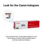 Canon 054 Yellow Toner Cartridge 1,200 Page Yield 3021C002AA