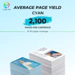 Canon 055 Cyan Toner Cartridge 2,100 Page Yield 3015C003AA