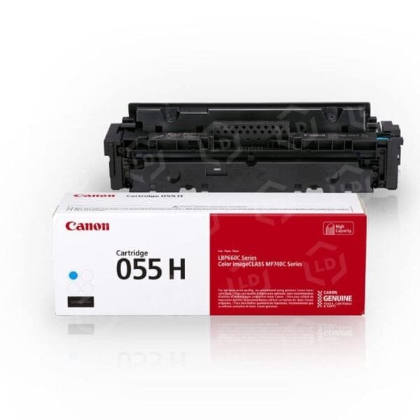 Canon 055 Cyan Toner Cartridge 2,100 Page Yield 3015C003AA