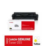 Canon 055 Yellow Toner Cartridge 2,100 Page Yield (3013C003AA) 3013C003AA